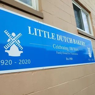 In 2020 Little Dutch Bakery will be celebrating it&apos;s 100th birthday