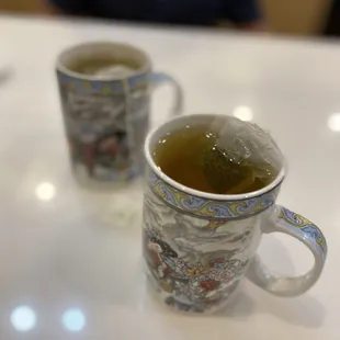 Hot tea