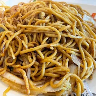 Pork chow mein