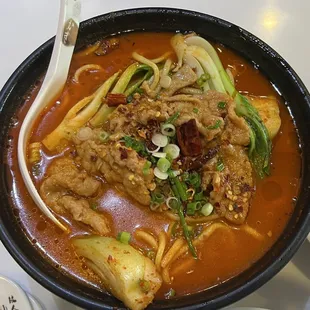 $14.99 #23 spicy beef noodle with hot chili oil