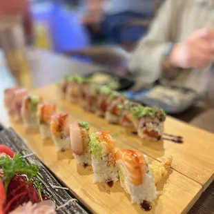 Ocean Drive Roll (front), Holy Cow Roll (back)