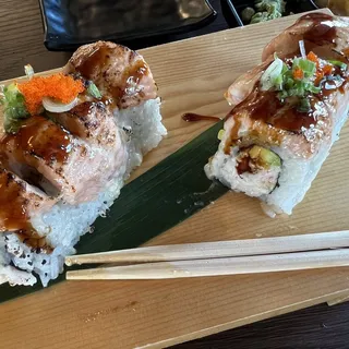 Baked Salmon Roll