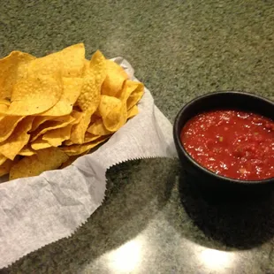Free chips and salsa