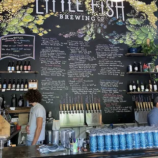 Love this art. Love the dude in the pic too, awesome beer knowledge and nice server