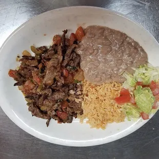 T bone a la Mexicana