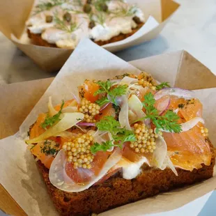 Cured Trout Tartine