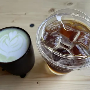 Matcha &amp; Espresso Tonic