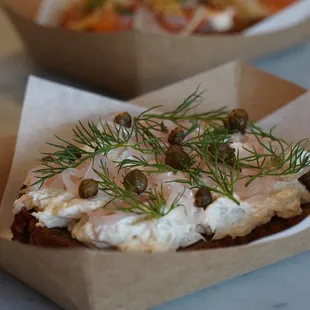 Smoked Whitefish Tartine