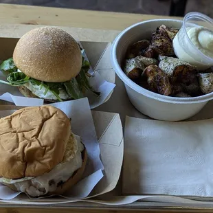 Shrimp Sausage Sandwich