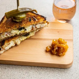 Cauliflower cheese melt. Cauliflower literally never tasted this good.