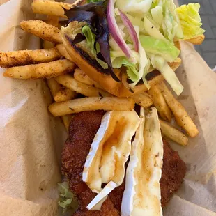 Fried chicken sandwich