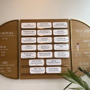 Flavors (some rotate out)