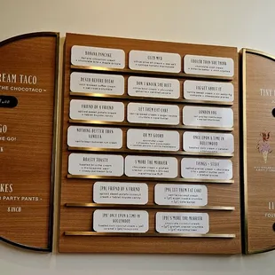 There is no pricing on pints or cakes, but im sure they are still trying to figure out that cost.