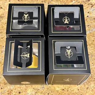 BEAUTIFULLY BOXED....our take home desserts !