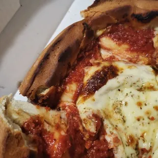Where the cheese? The pizza is all dough