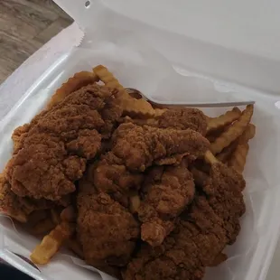 Chicken finger Dinner