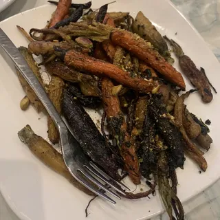 roasted heirloom carrots