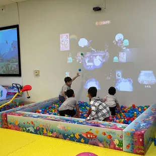 Interactive games bringing little ones together!