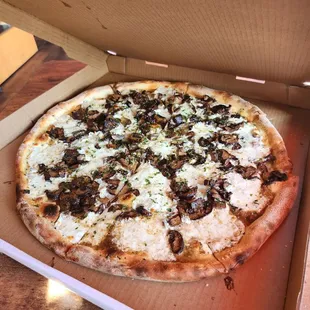 Mustard Truffle Pizza