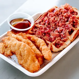 Chicken Bacon &amp; Waffle!