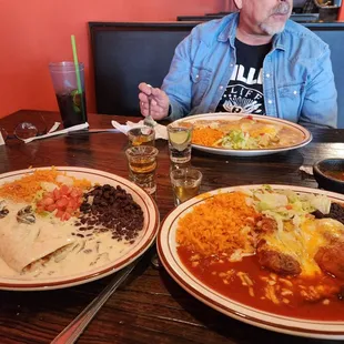 Chilli Rellano, seafood burrito