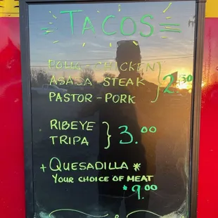 They now offer TACOS ! Make sure to try out one of their fabulous beef steak rib eye PHILLY CHEESESTEAK SUBS! They ROCK!