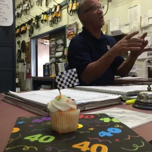 Party!!!!  Happy Anniversary to our trusty auto fix- it guy! Chris +his top crew! #Tucson #MCLifeRocks #EatShopPlay