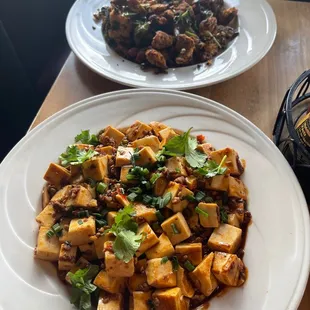 Mapo Tofu Dinner Szechuan Chicken