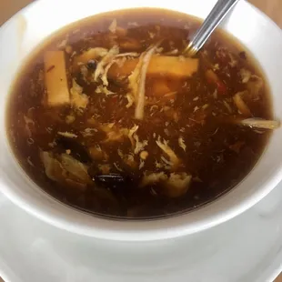 Hot n sour soup cup