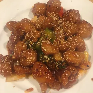 Sesame Chicken Dinner