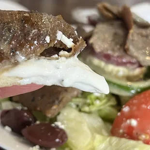 Gyro Greek Salad!