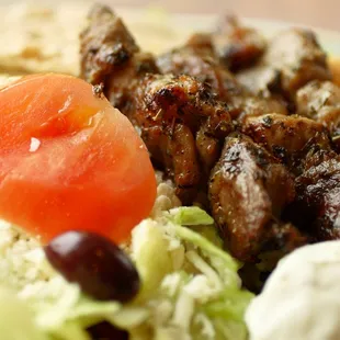 steak, food