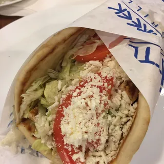 GREEK CHICKEN PITA