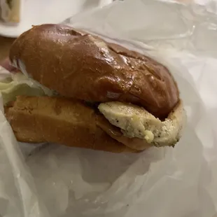 Plain Chicken Burger , Oct 2022