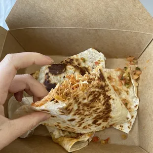 Chicken quesadilla