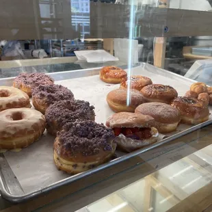 donuts, food, dough desserts