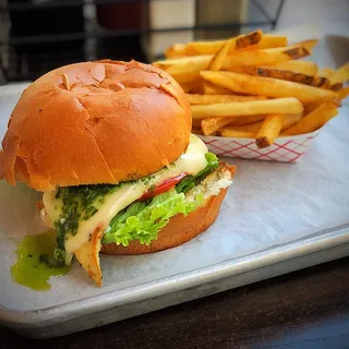 Pesto Chicken Burger