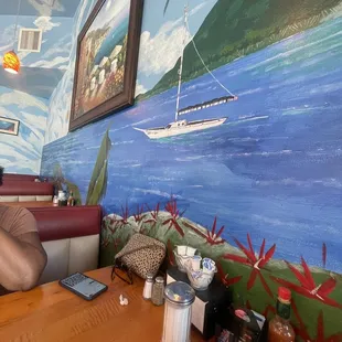 a man sitting at a table