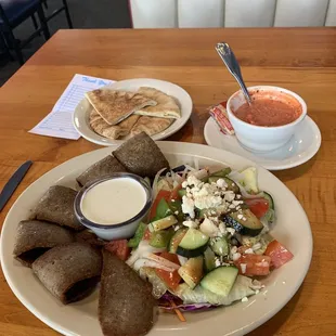Gyro platter