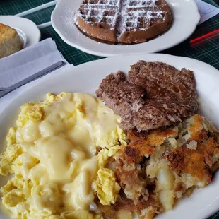 Chopped Steak & Eggs