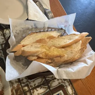 Complementary Cuban bread