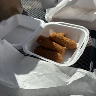 Ham Side of Croquetas de Jamon