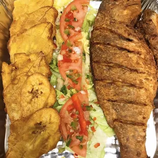 Fried Fish platter
