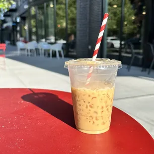 iced latte   @davideatsdc