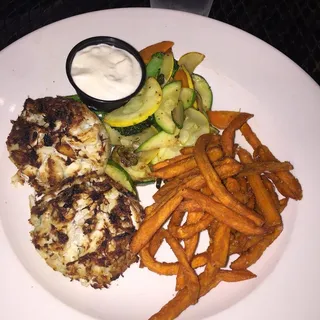 Crab Cake Platter