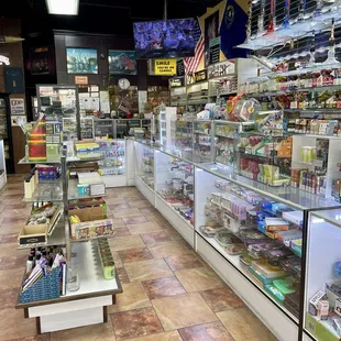 Smoke shop area