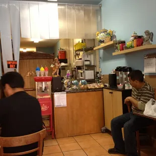 counter at little heaven deli