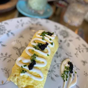 Omellet caviar