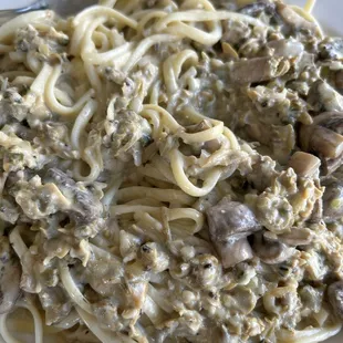 Baby 8. House Clams with Linguini