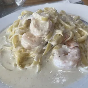 Shrimp Alfredo
